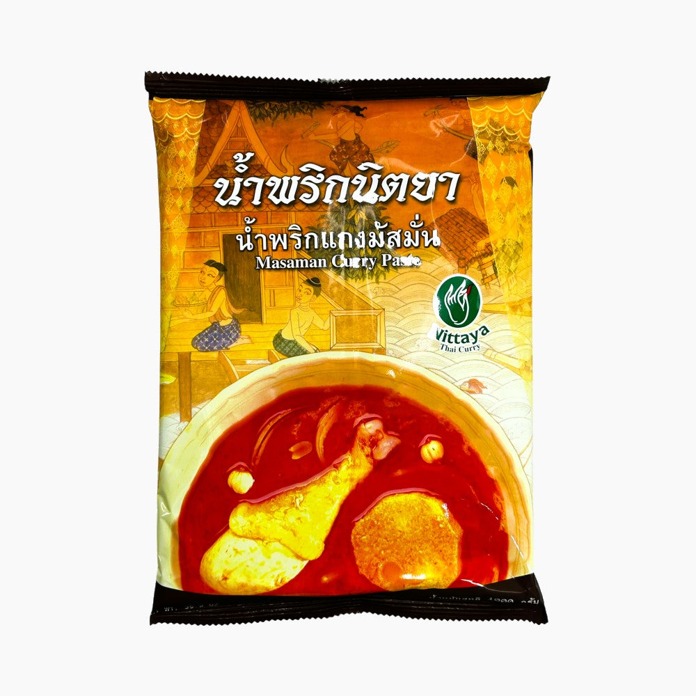 NITTAYA BRAND MASAMAN CURRY PASTE | PANANG CURRY PASTE 500G HALAL