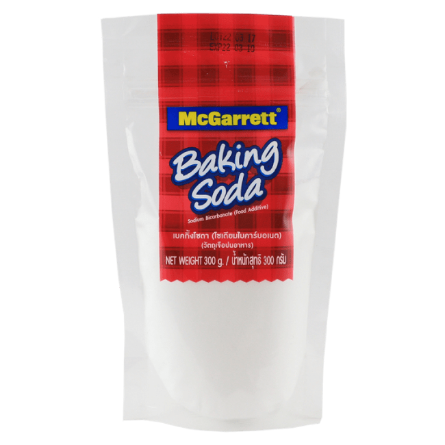 MCGARRETT BAKING SODA [SODIUM BICARBONATE] FOOD ADDITIVE 300G HALAL