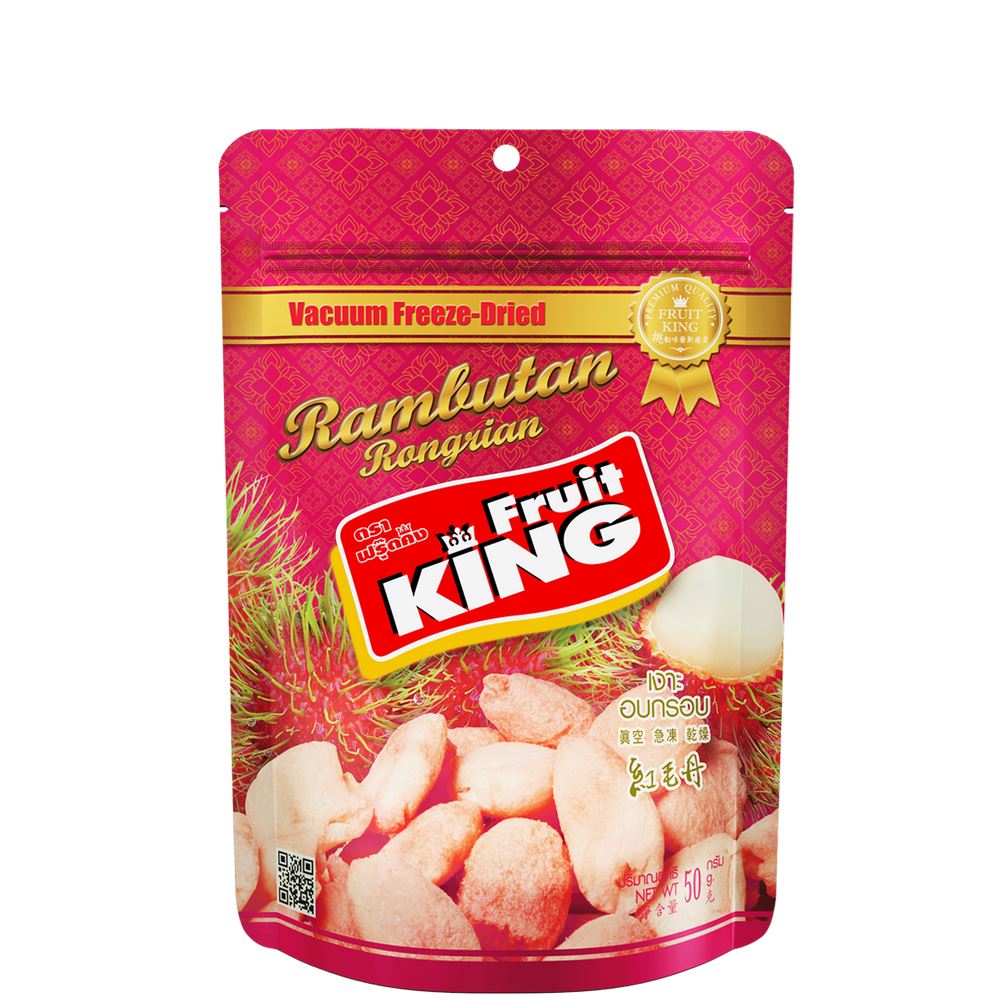 Fruit Freeze - Dried Mango | Rambutan | Jackfruit | Mangosteen ( Fruit King Brand )
