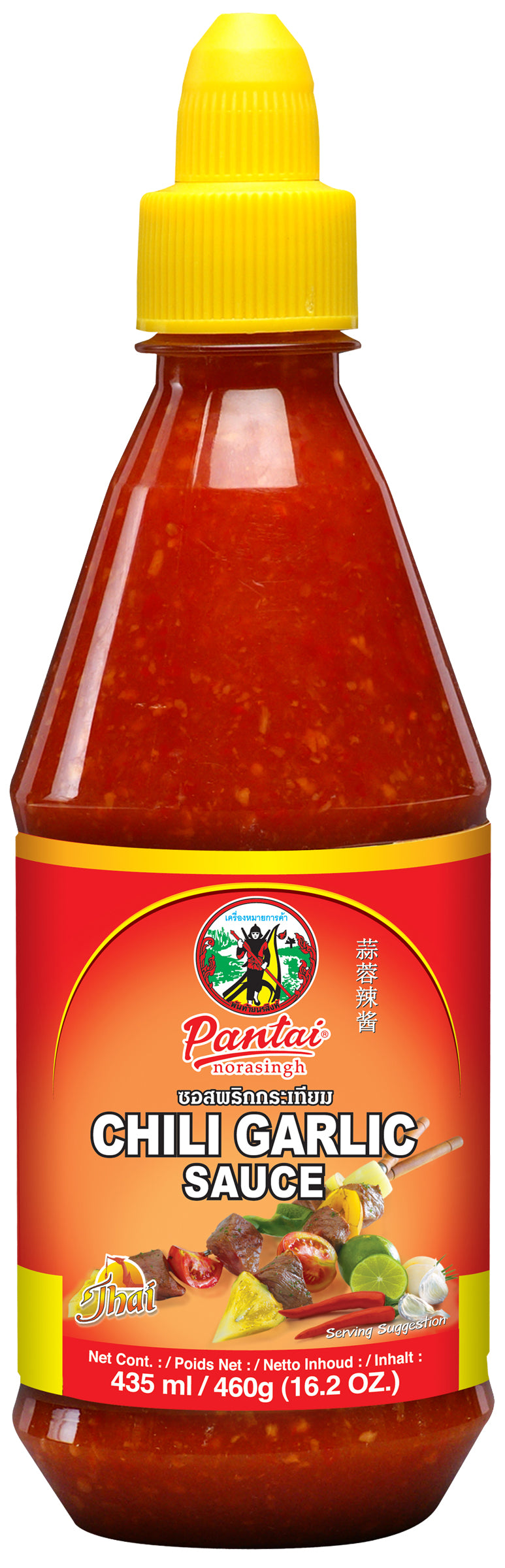 PANTAI BRAND CHILLI GARLIC SAUCE 435ML HALAL