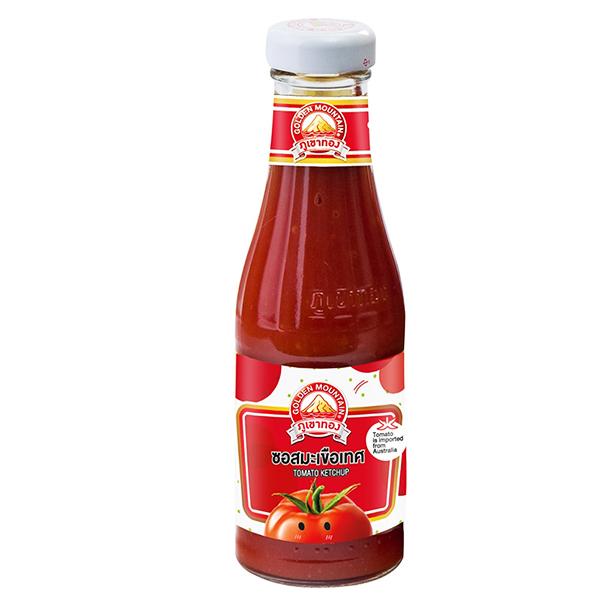 GOLDEN MOUNTAIN BRAND TOMATO KETCHUP | CHILLI AND TOMATO SAUCE 230G HALAL