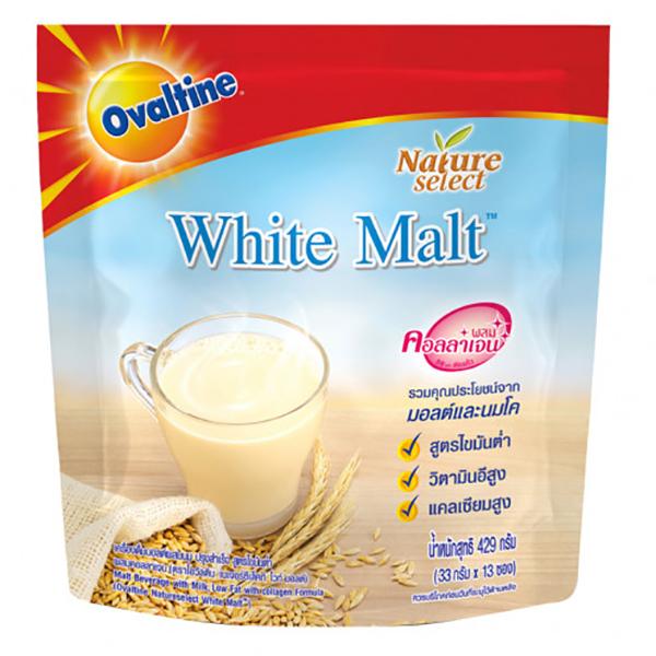 OVALTINE NATURE SELET WHITEC MALT 429G [33GX13S] HALAL