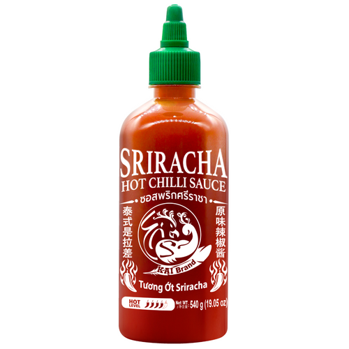 SRIRACHA HOT CHILLI SAUCE [ KAI BRAND ] 540G HALAL