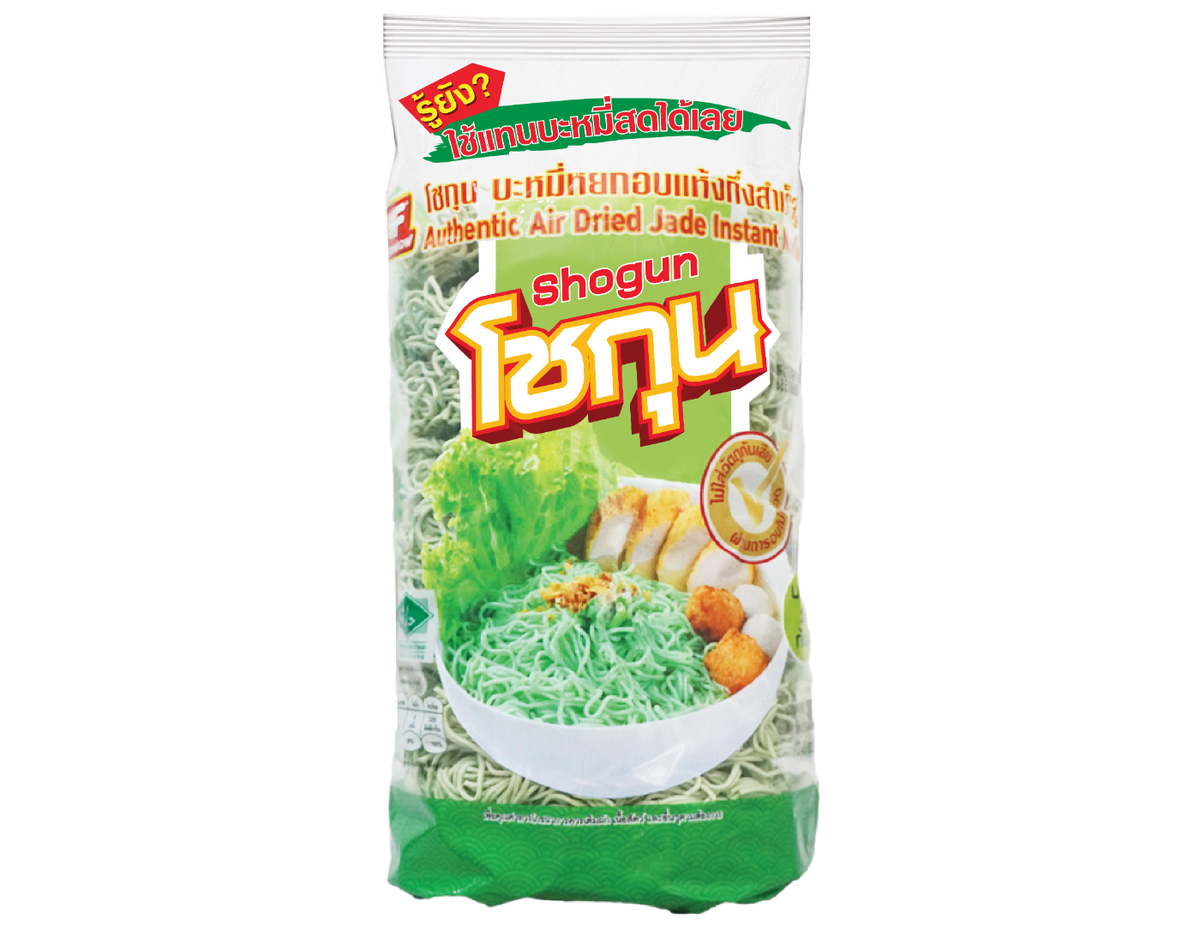 FF SHOGUN AUTHENTIC AIR DRIED NOODLE [ GREEN & YELLOW ] 380G [38GX10S]