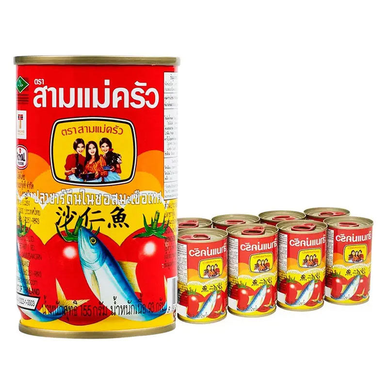 3 LADY COOKS SARDINES IN TOMATO SAUCE 93 G HALAL