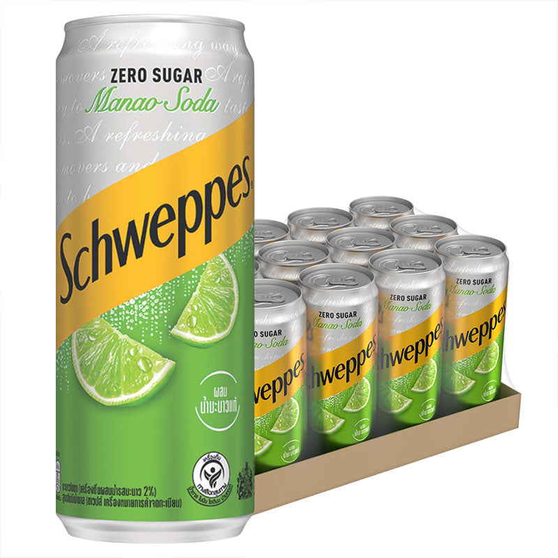 SCHWEPPES MANAO SODA NO SUGAR