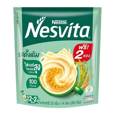 NESTLE NESVITA ACTIFIBRAS CEREAL BEVERAGE POWDER ORIGINAL 300G [25GX14S]HALAL
