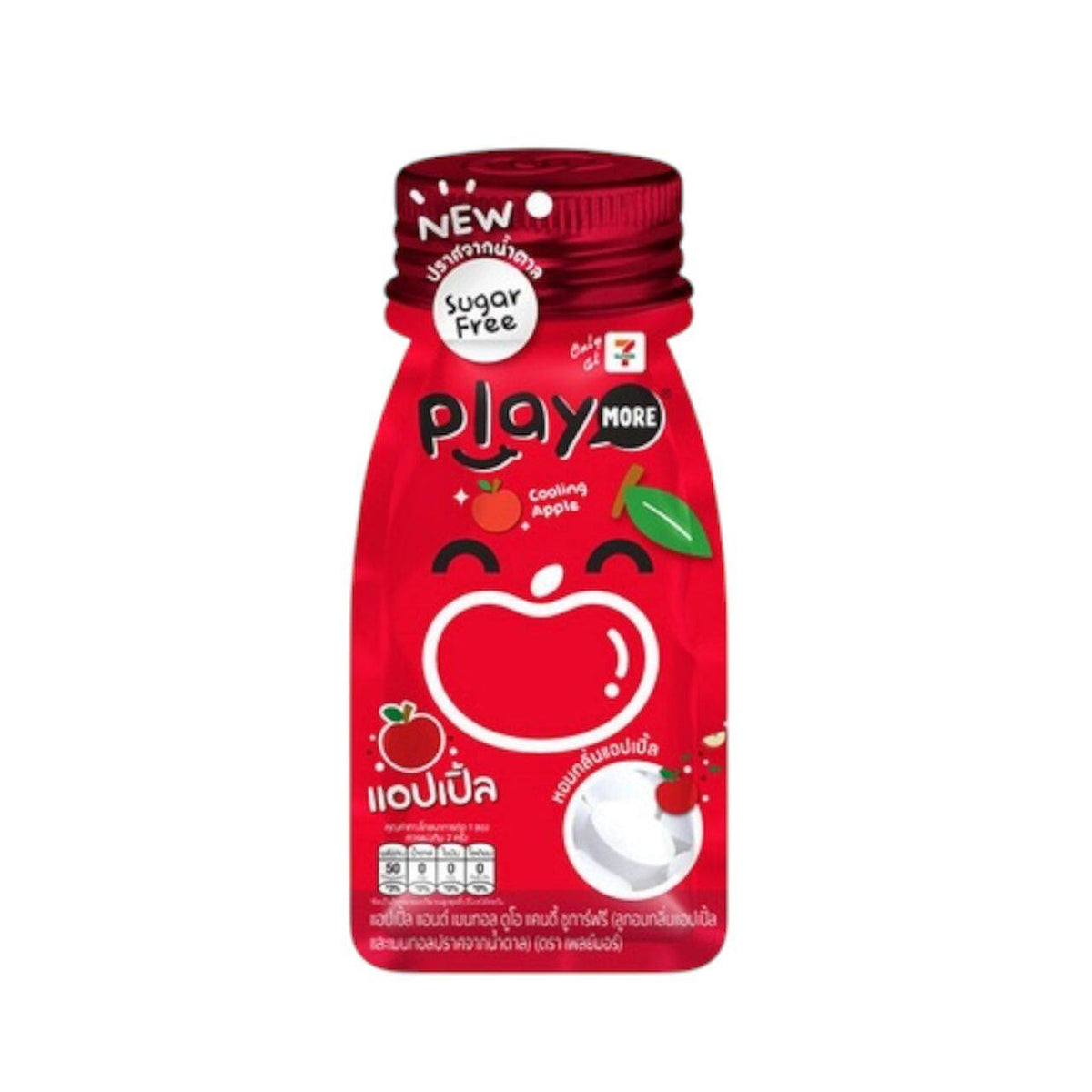 PLAY MORE MENTHOL DUO CANDY SUGAR FREE WATERMELON | APPLE | GRAPE 12G [HALAL]
