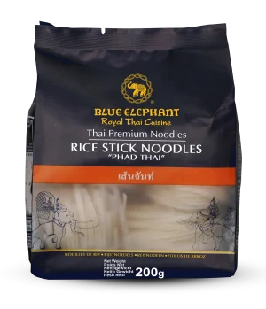 BLUE ELEPHANT RICE STICK NOODLES [PHAD THAI] 200G HALAL