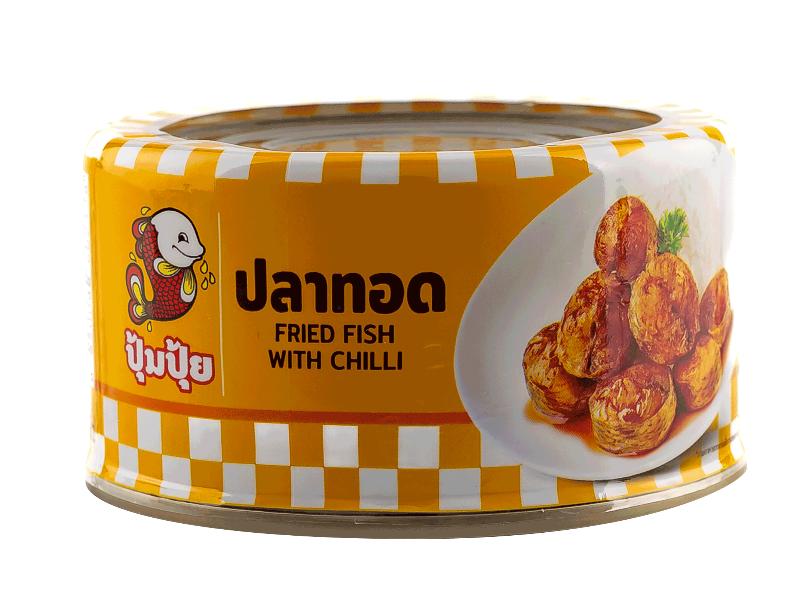 PUMPUI BRAND FRIED FISH WITH CHILLI | SABA IN TERIYAKI | CHUCHEE | SPICY HERBS | SAMBAL SAUCE 90G [HALAL]