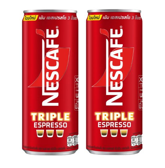 NESCAFE TRIPLE ESPRESSO READY TO DRINK 210ML