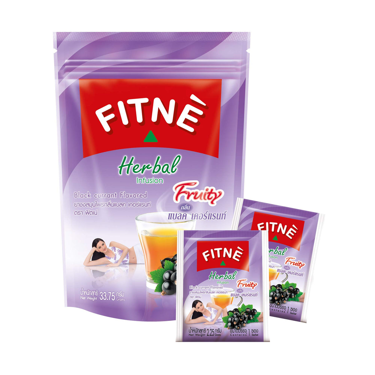 FITNE BLACK CURRANT HERBAL TEA