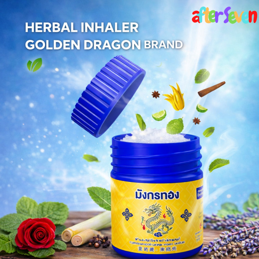 GOLDEN DRAGON BRAND HERBAL SCENT | FLOWERS SCENT INHALER