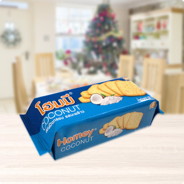 HOMEY CRACKER COCONUT | NORI SEAWEED | SESAME 120g [HALAL]