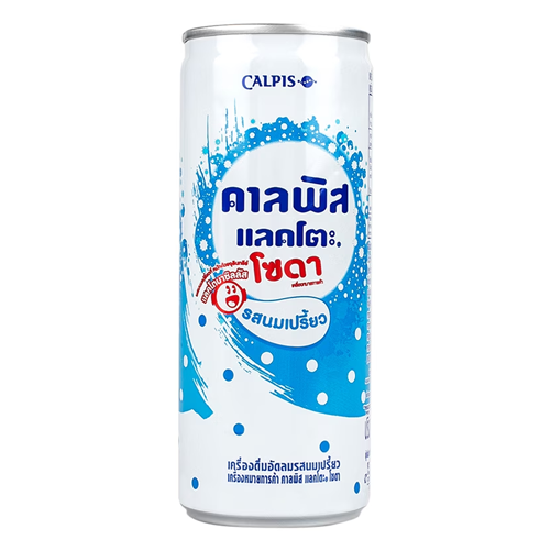 CALPLS LACTO SODA ORIGINAL | YOGHURT PEACH SAKURA 245ML