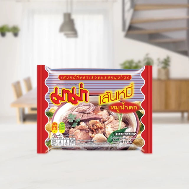 MAMA - INSTANT RICE VERMICELLI BEE HOON MOO NAM TOK (55G X 5 PKT)