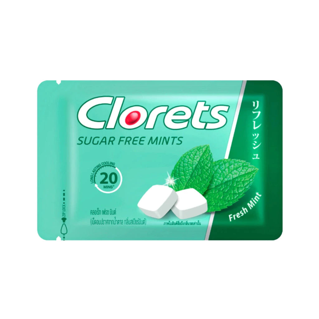 Clorets Sugar Free Mints Spearmint | Clorets watermelon freeze Pocket Pack 15.4g