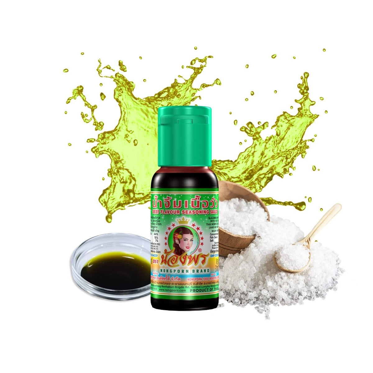 NONG PORN BRAND BEEF FLAVOUR SEASONING SAUCE [ DEE WEA] 100ML