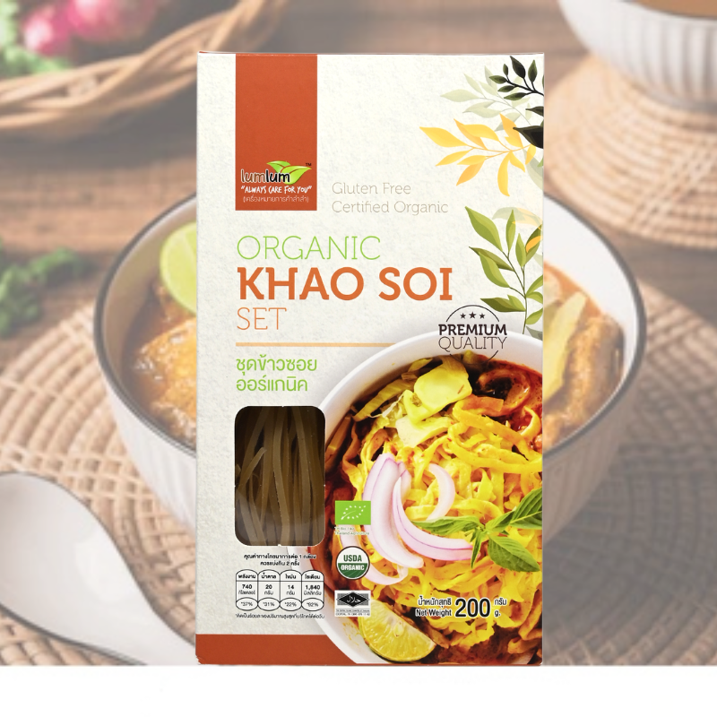 KHAO SOI SET ORGANIC Premium (lumlum)