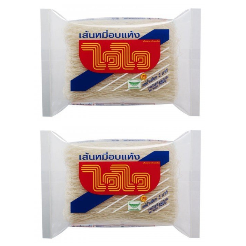 WaiWai Dehydrated Rice Vermicelli 180g