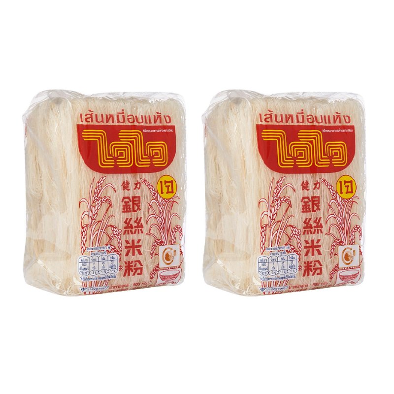 WaiWai Dehydrated Rice Vermicelli 500g