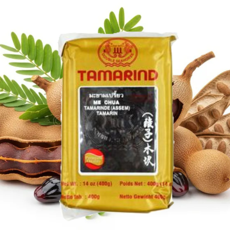 DOUBLE SEAHORSE TAMARIND( ASSEM ) PUIP WITH SEEDS 400G