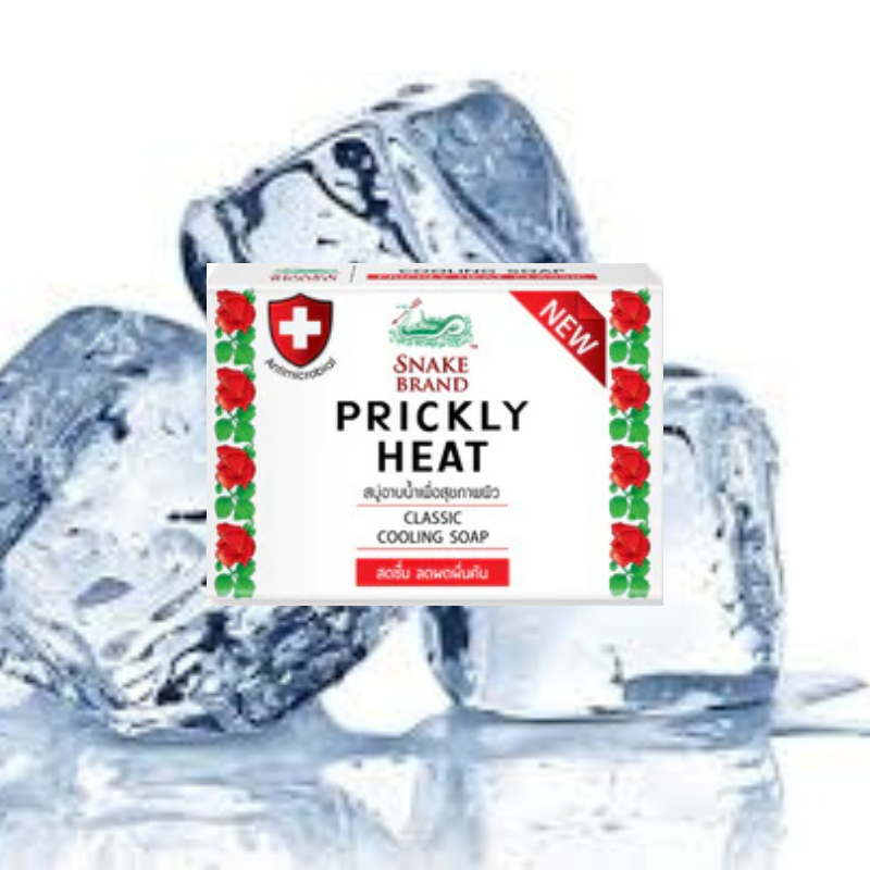 Snake Brand Prickly Heat Cooling Soap