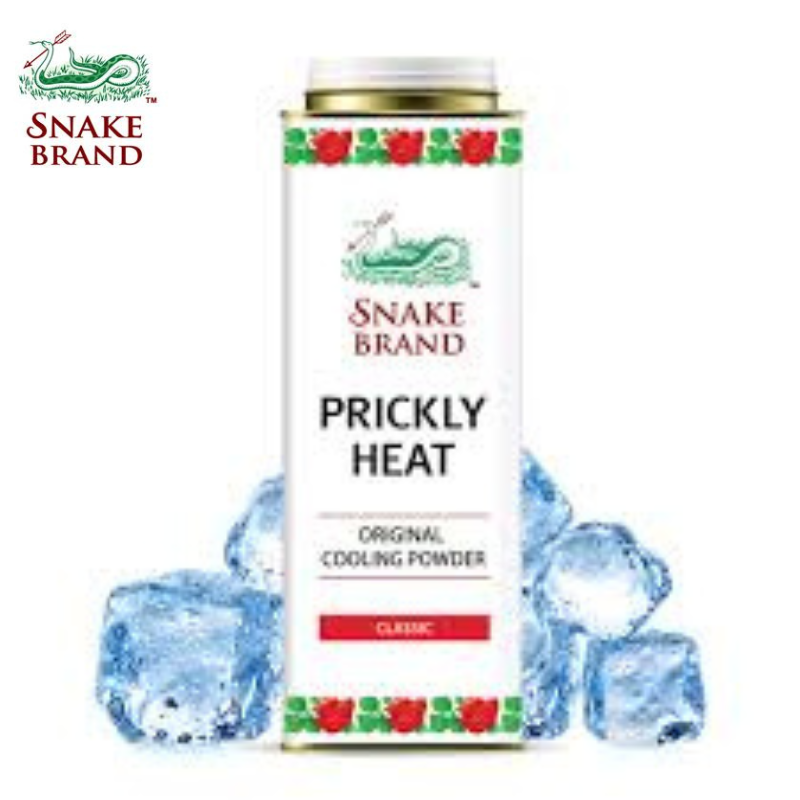 Snake Brand Prickly Heat Cooling Powder 280g