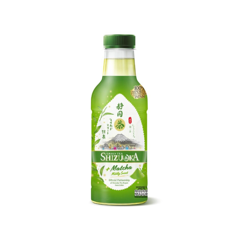 SHIZUOKA GREEN TEA JAPAN NO SUGAR | MILDY SWEET 440ML