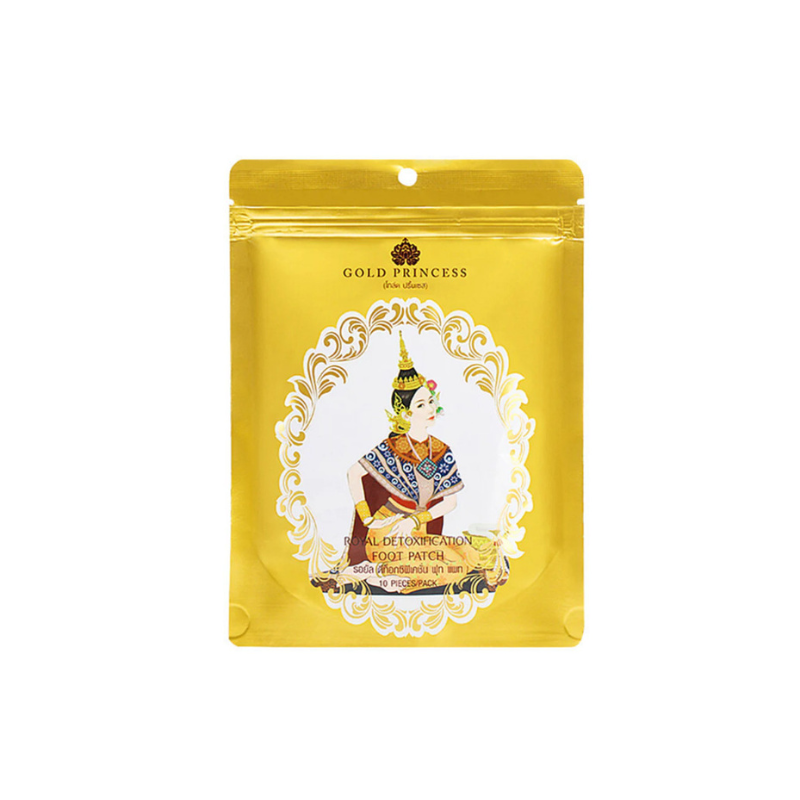 Gold Princess Foot Patch / Body Mask