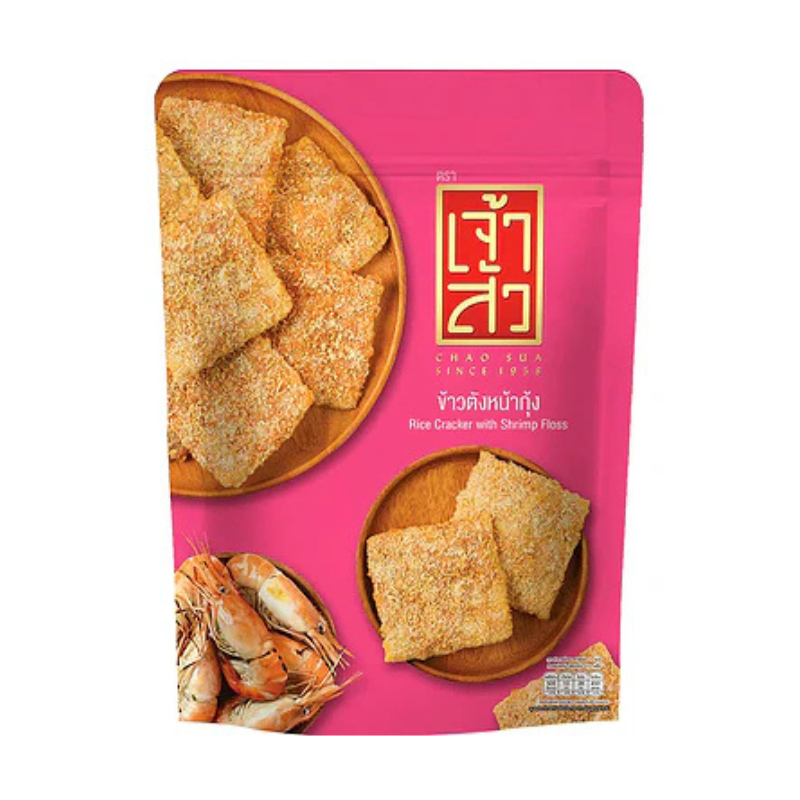 CHAO SUA - RICE CRACKER WITH SHRIMP FLOSS / ROASTED SQUID