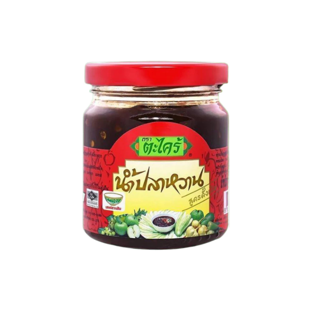 TAKRAI BRAND - NAM PLA WAN DIPPING SAUCE ORIGINAL SPICY | MILD HOT 200G HALAL