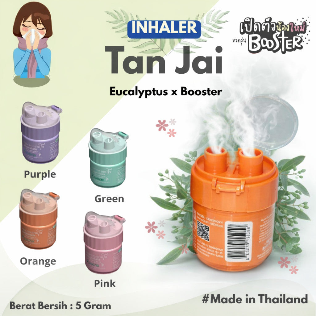 TAN JAI BRAND INHALER EUCALYPTUS SCENT