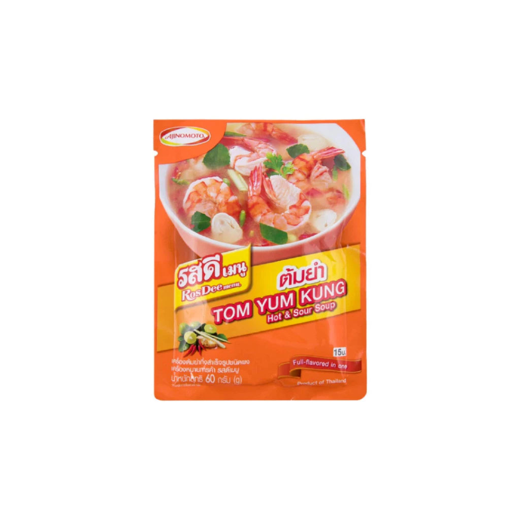 AJINOMOTO ROSDEE MENU - TOM YUM KUNG / TOM YUM CREAMY POWDER 60G