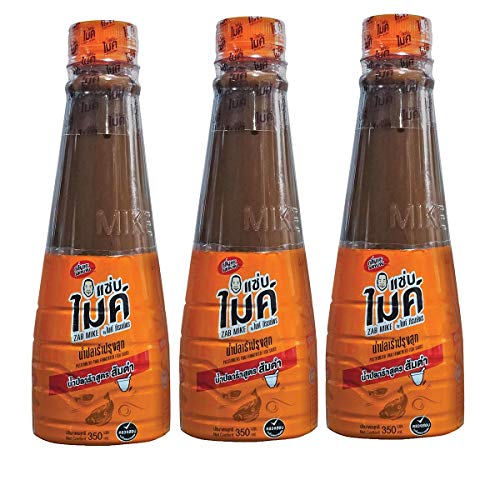 ZAB MIKE THAI FERMENTED FISH SAUCE 350ML [ORIGINAL] HALAL