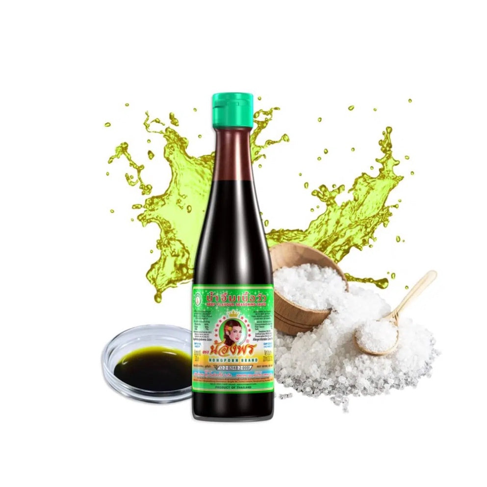 NONG PORN BRAND BEEF FLAVOUR SEASONING SAUCE [DEE WUA] 320ML