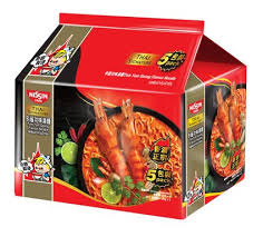 NISSIN - THAI SIGNATURE INSTANT NOODLES SOUP & DRY STIR FRY 4 FLAVOURS 60Gx5S