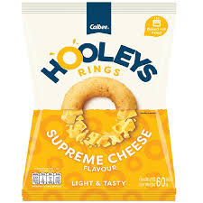 HOOLEYS RINGS SUPREME CHEESE | SMOKY BBQ | SOUR CREAM&ONION FLAVOUR (Calbee)