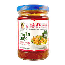 MAEPRANOM SHRIMP PASTE WITH SOYBEAN OIL 180G HALAL
