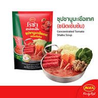 ROZA CONCENTRATED TOMATO SHABU SOUP | TOM YUM | JAPANESE STYLE BLACK 350G HALAL