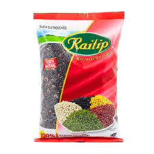 RAITIP BRAND  BLACK GLUTINOUS RICE 500G