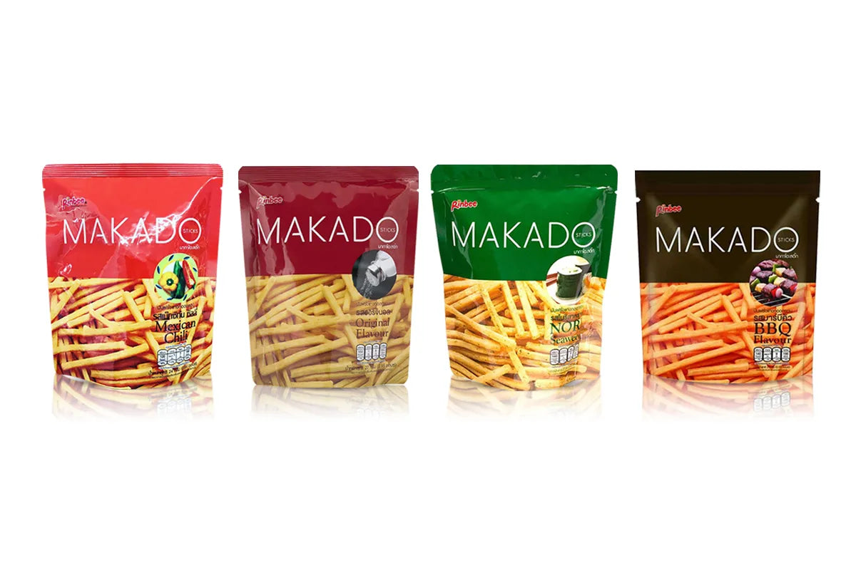 MAKADO STICKS ORIGINAL | BBQ | NORI SEAWEED FLAVOUR