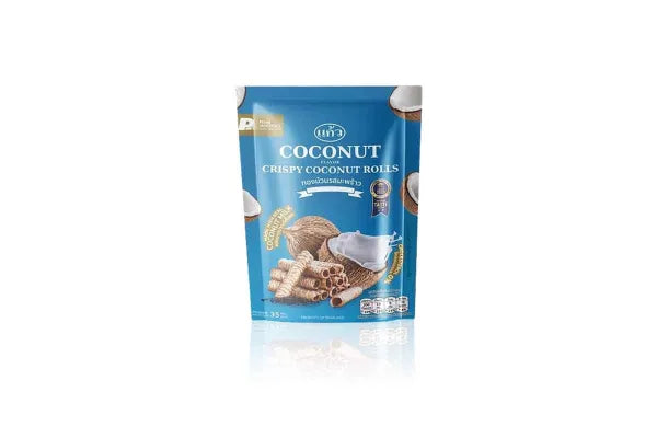 KAEW CRISPY COCONUT ROLLS 80G