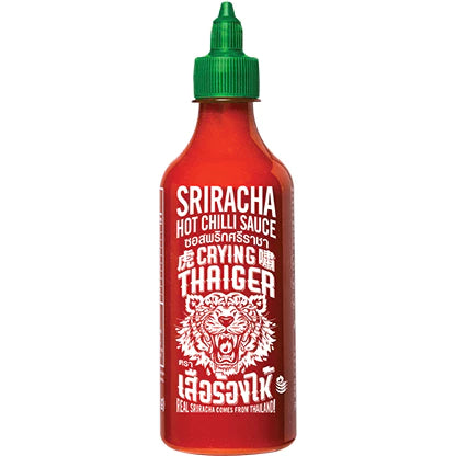 CRYING THAIGER BRAND SRIRACHA HOT CHILLI SAUCE  484G [HALAL]