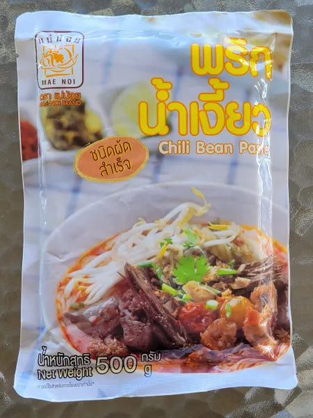 MAE NOI BRABD CHILI BEAN PASTE 500G HALAL [ NAM NGEAW ]