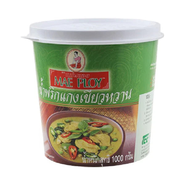 GREEN CURRY PASTE  | RED CURRY PASTE 1000G [ MAE PLOY BRAND ] HALAL