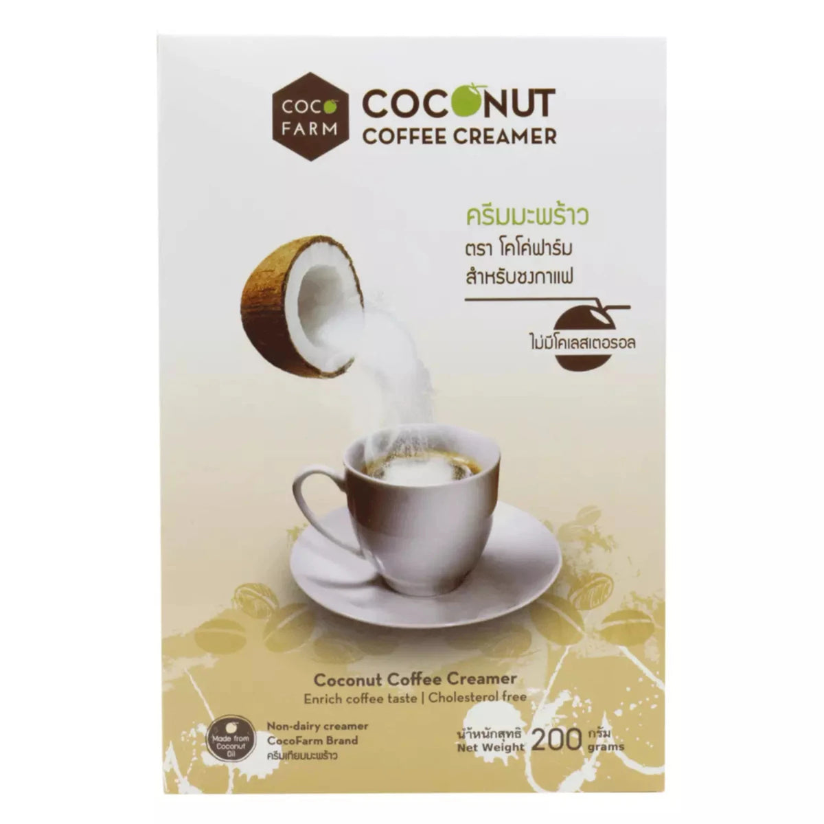 COCO FARM BRAND COFFEE CREAMER 200G
