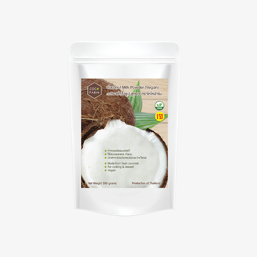 COCO FARM COCONUT MILK POWDER [ VEGAN ] 300G