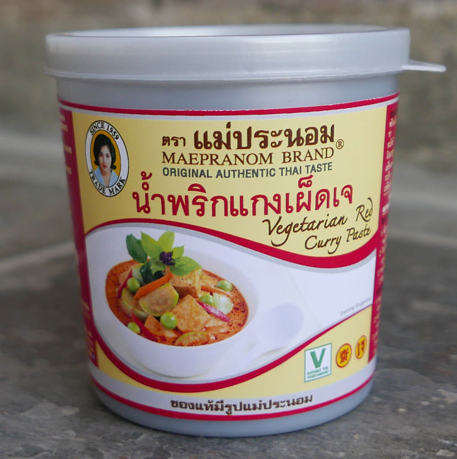 MAEPRANOM RED CURRY PASTE | GREEN CURRY PASTE [ VEGETARIAN ] 400G HALAL